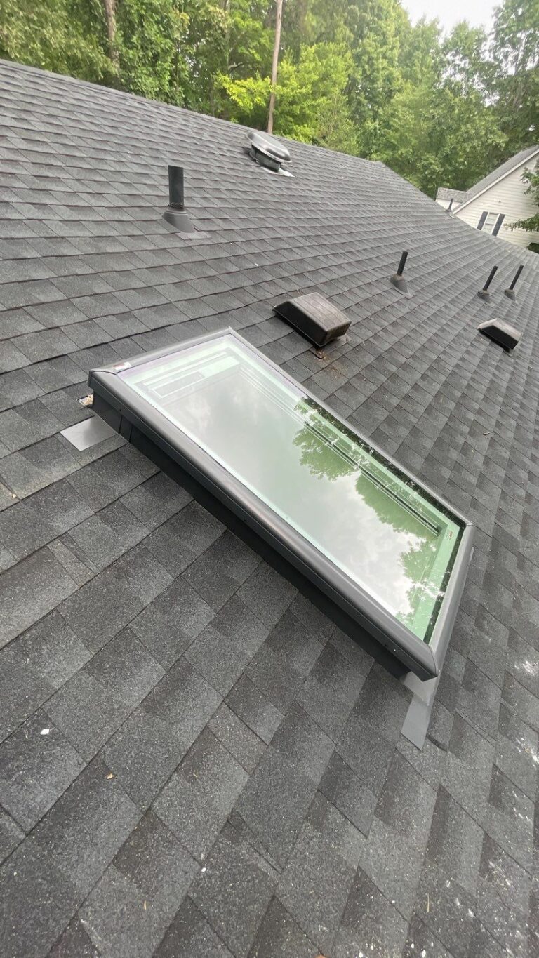 VELUX Fixed Deck Mounted installation new construction