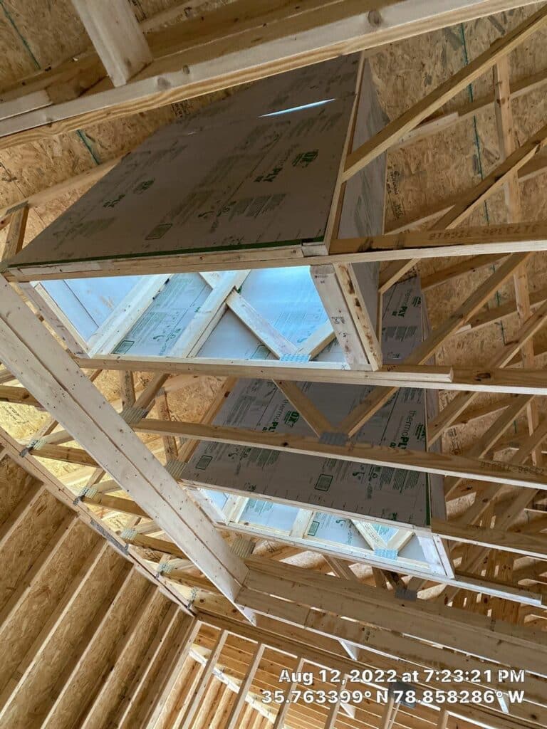 VELUX 14-in TMR Sun Tunnel laundry room application