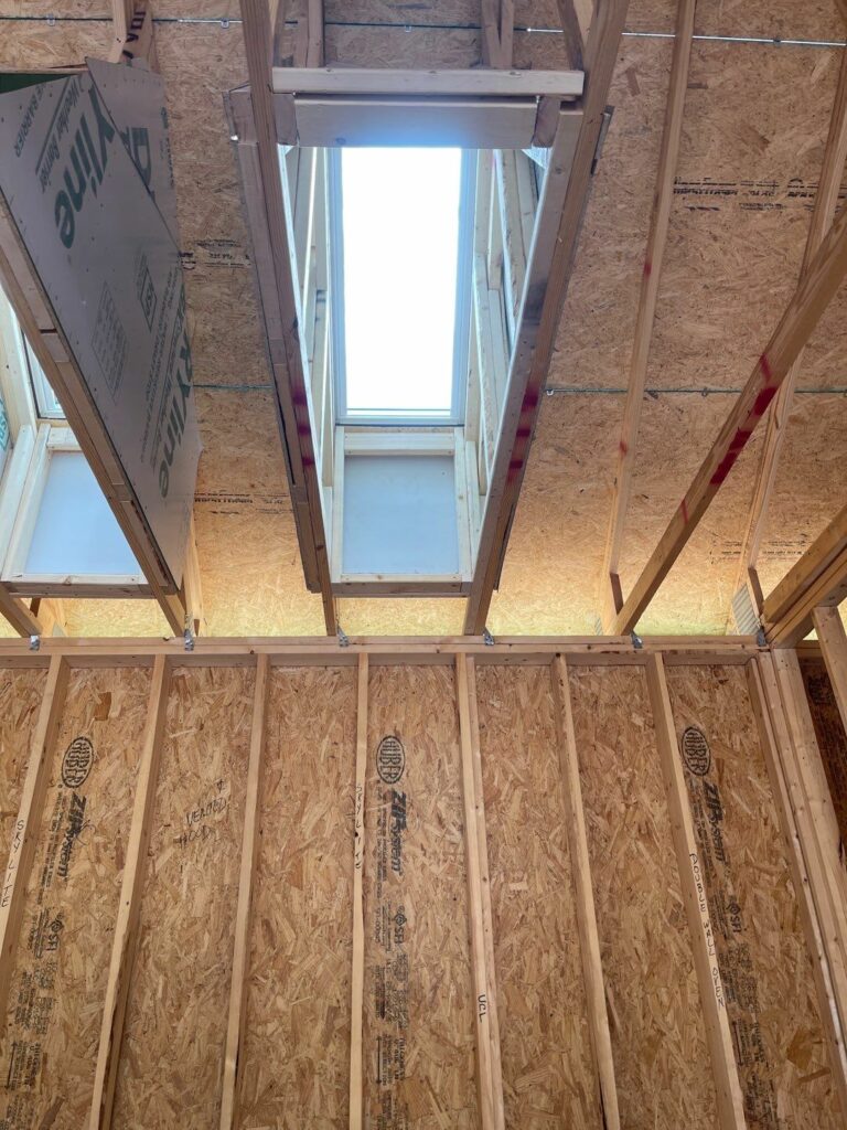 Bubbled skylight replaced with new VELUX curb mounted unit