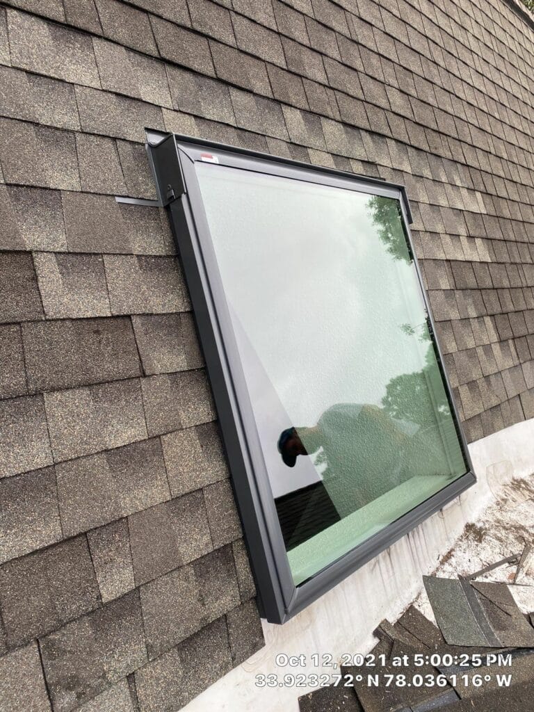 VELUX Fixed Deck Mounted skylight replacement