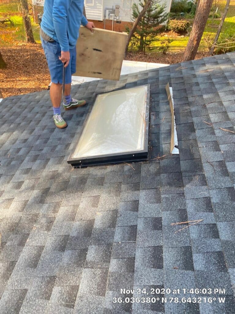 VELUX Fixed skylight replacement