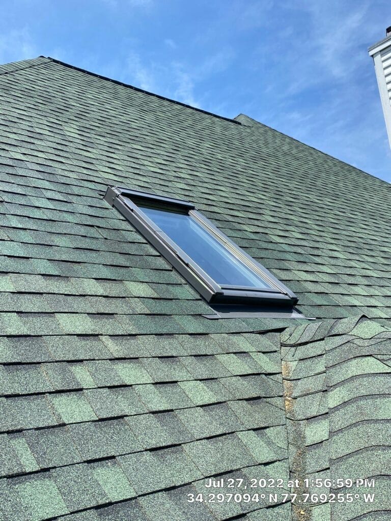 VELUX Roof Window Before/after