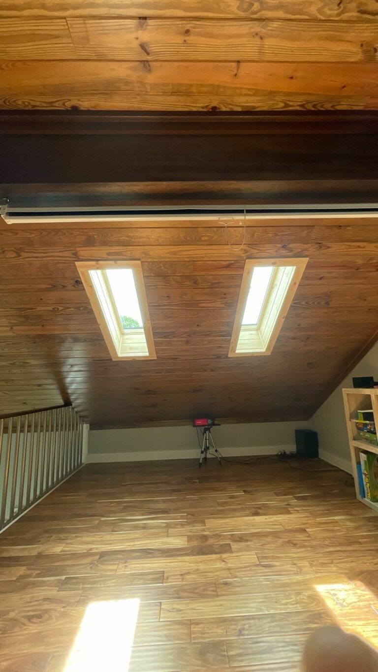 New Skylight Installation VELUX Fixed Units