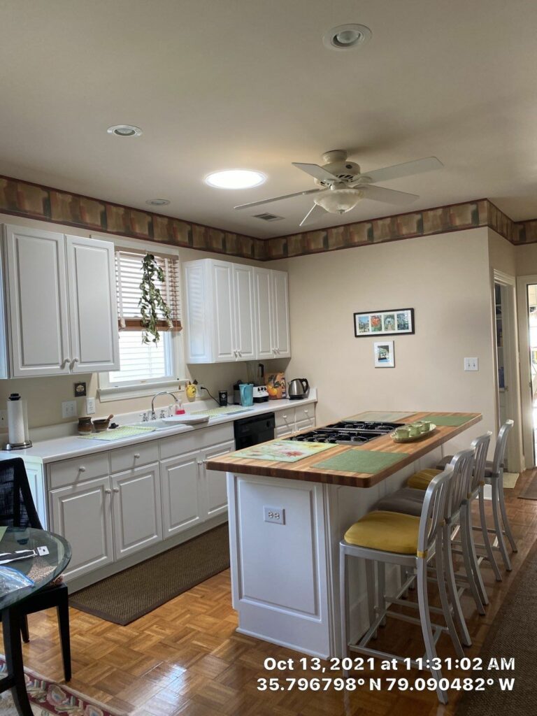 VELUX 14-inch Sun Tunnel kitchen application